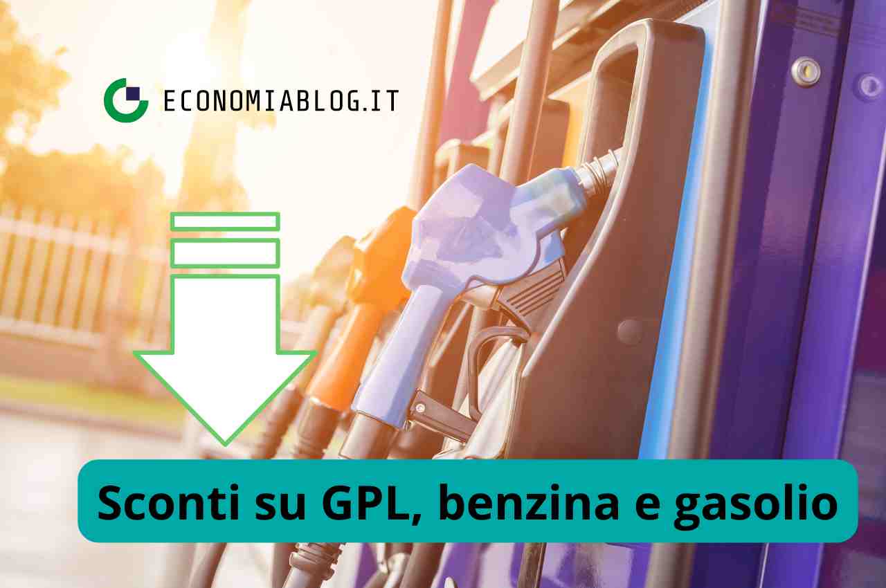 Sconti su GPL benzina e gasolio