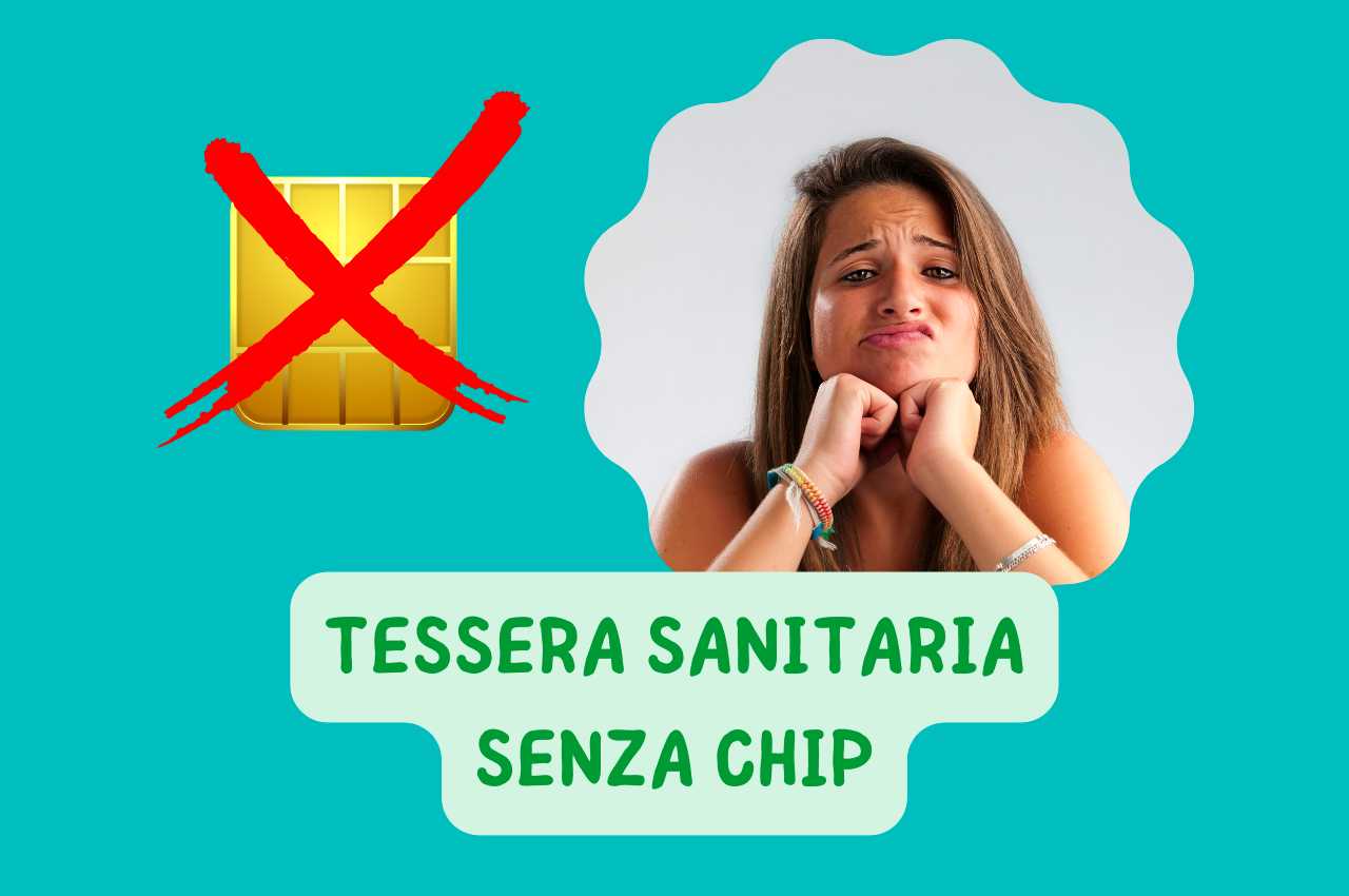 tessera sanitaria senza chip