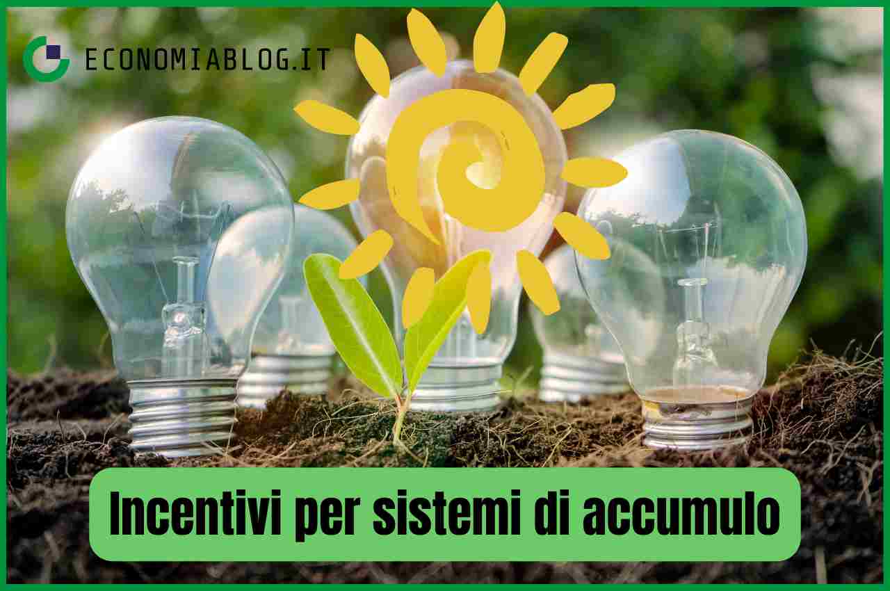 Incentivi per sistemi di accumulo