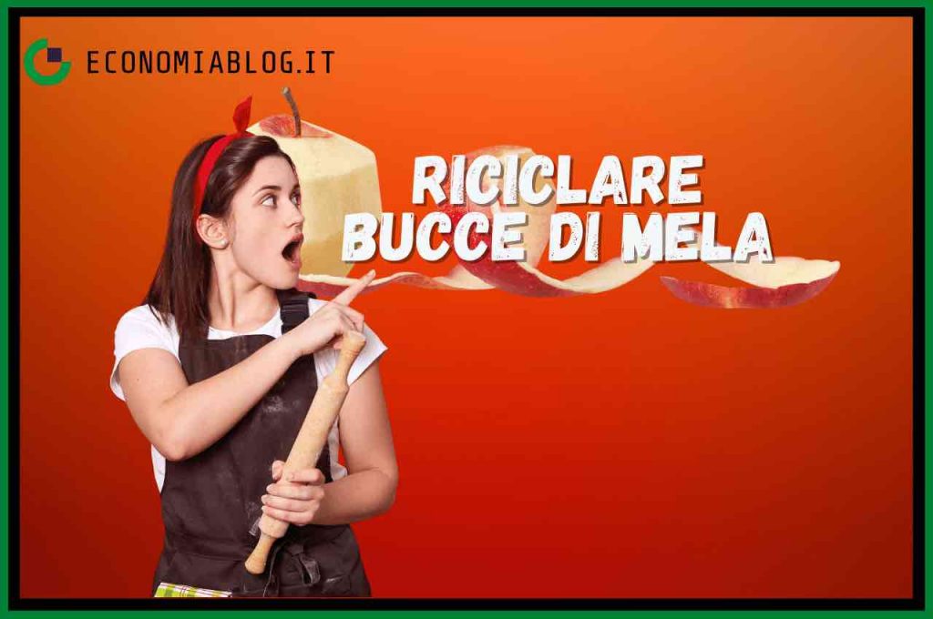 buccia di mela riciclare