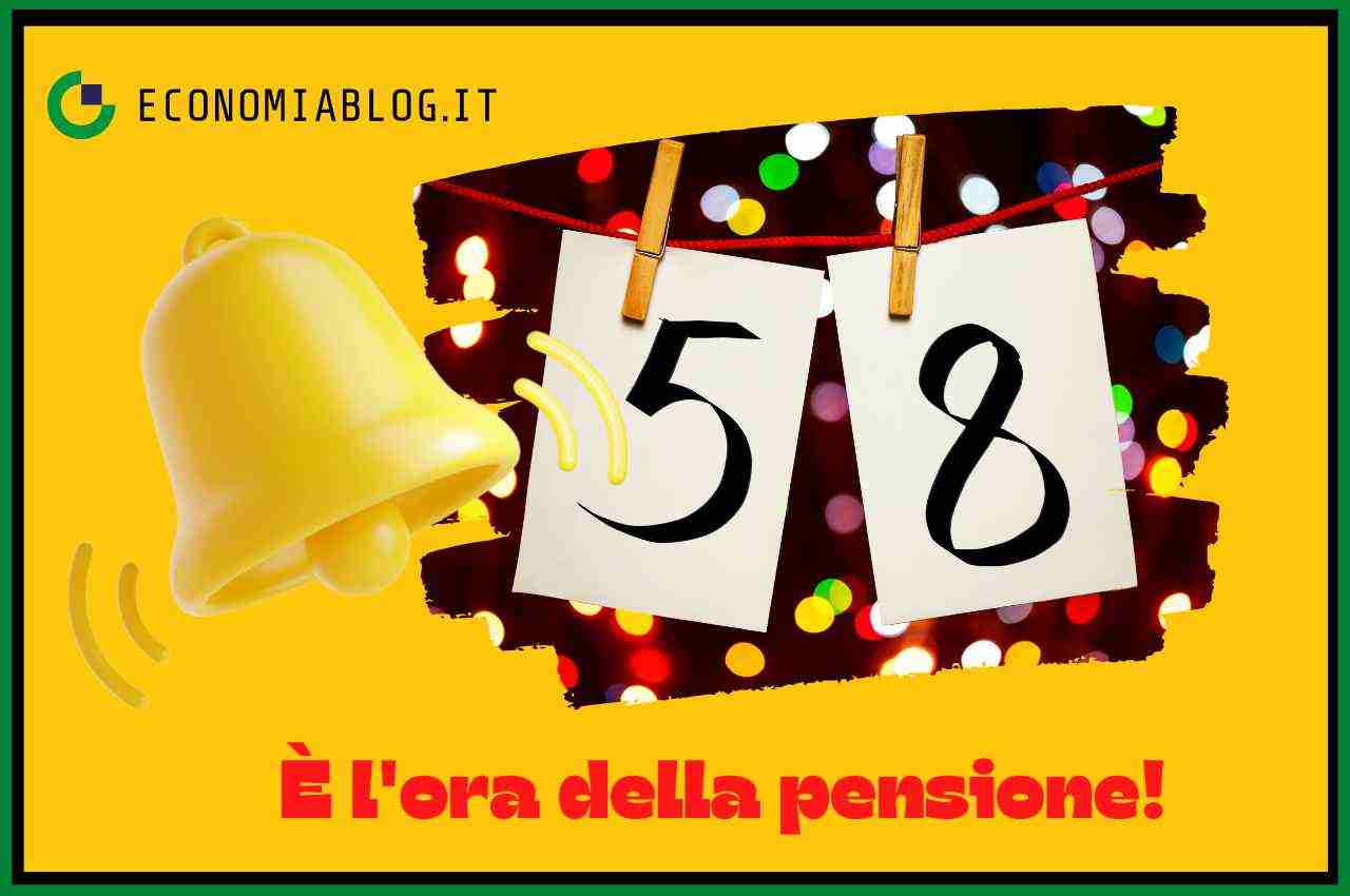 pensione 58 anni