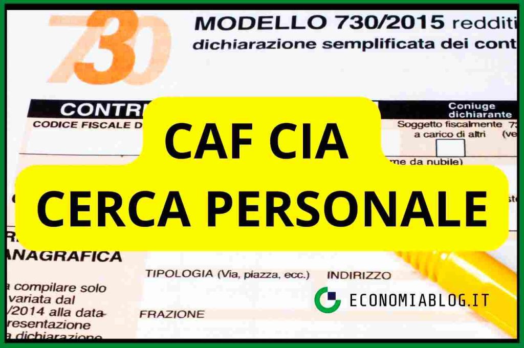 lavorare ai CAF CIA