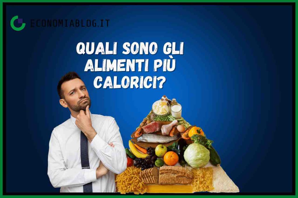 Uomo dubbioso e alimenti