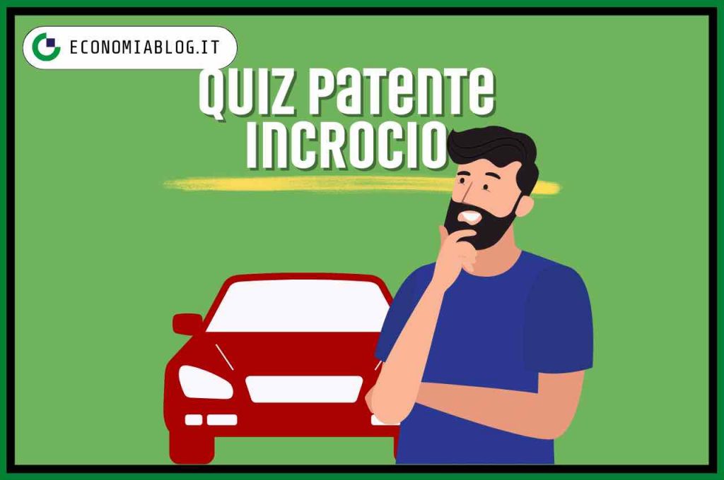 Immagine di persona dubbiosa con auto alle spalle