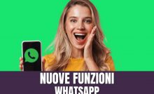 Donna sorpresa con cellulare